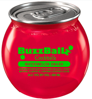 Buzzballz Watermelon Smash Cocktail 200ML