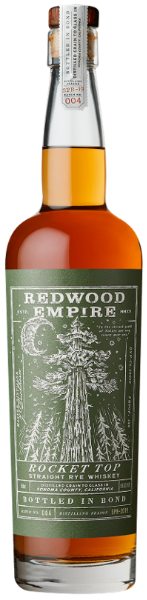 Redwood Empire Rye Whiskey Rocket Top 750ML