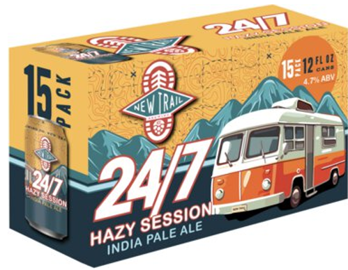 New Trail 24/7 Hazy 15pk 12oz Can