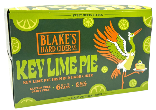 Blakes Key Lime Pie Cider 6pk 12oz Can