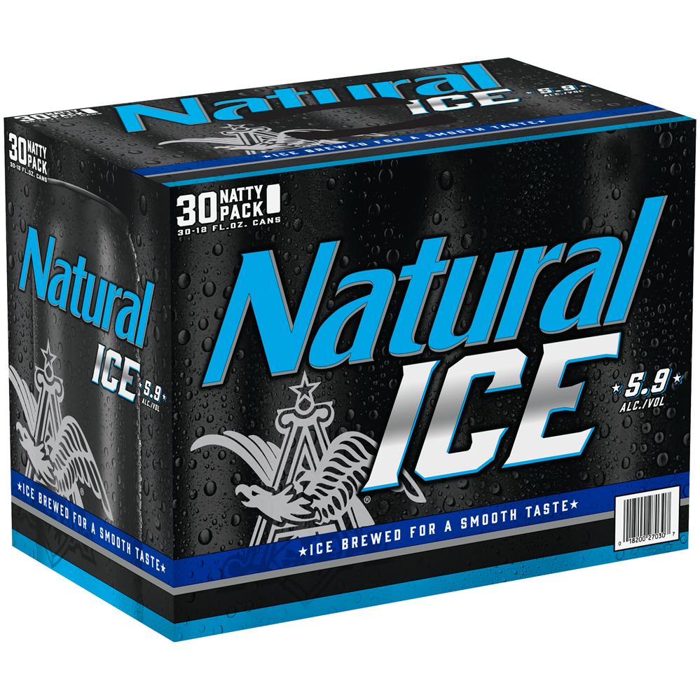 Natural Ice 30pk 12oz Can
