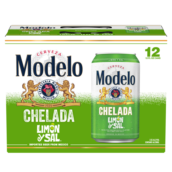 Modelo Chelada Limon Y Sal 24oz Can