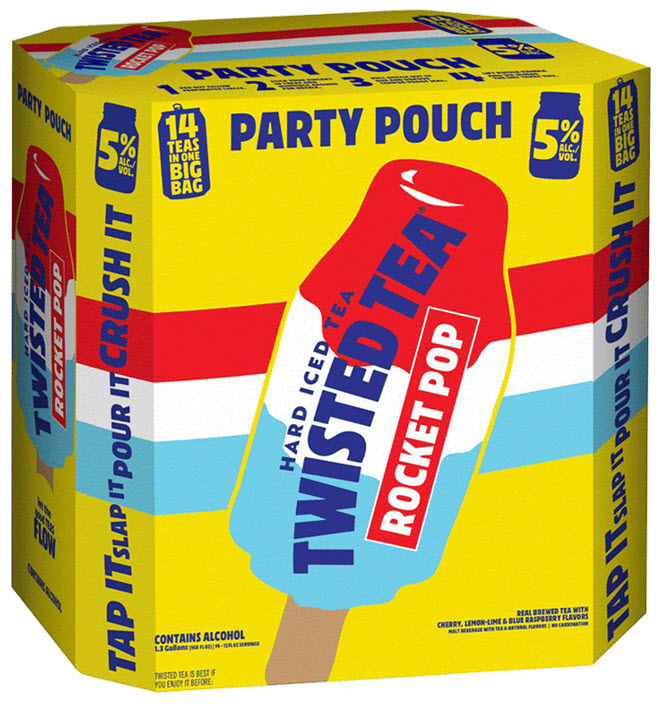 Twisted Tea Rocket Pop 5L Box