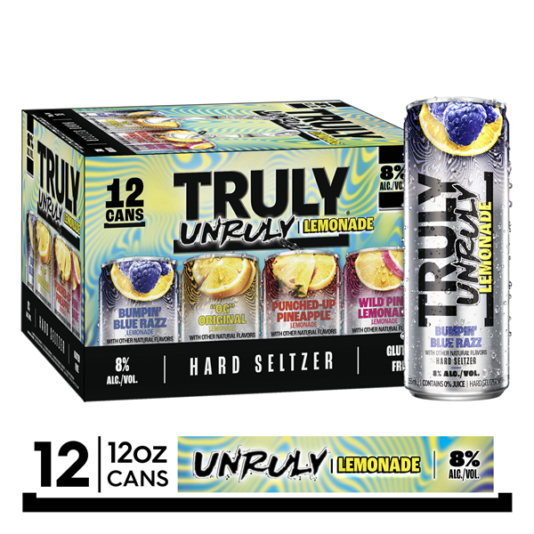 Truly Unruly Lemonade Variety 12pk 12oz Can