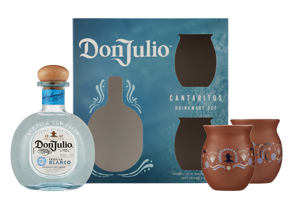 Don Julio Blanco Cantaritos Drinkware Set 750ML
