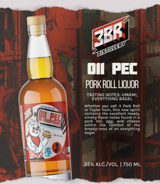 3BR Pork Egg Cheese On Everyything Bagel Vodka 750ML