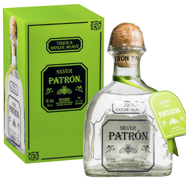 Buy Patron Silver Mini Bottle 50ml Online