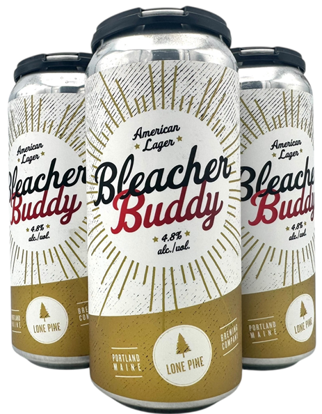Lone Pine Bleacher Buddy 4pk 16oz Can
