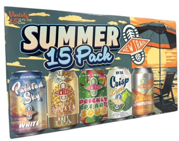New Trail Summer Variety 15pk 12oz Can