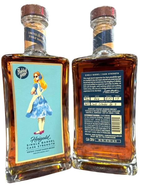 Rabbit Hole Heigold Cask Strength Private Select 750ML