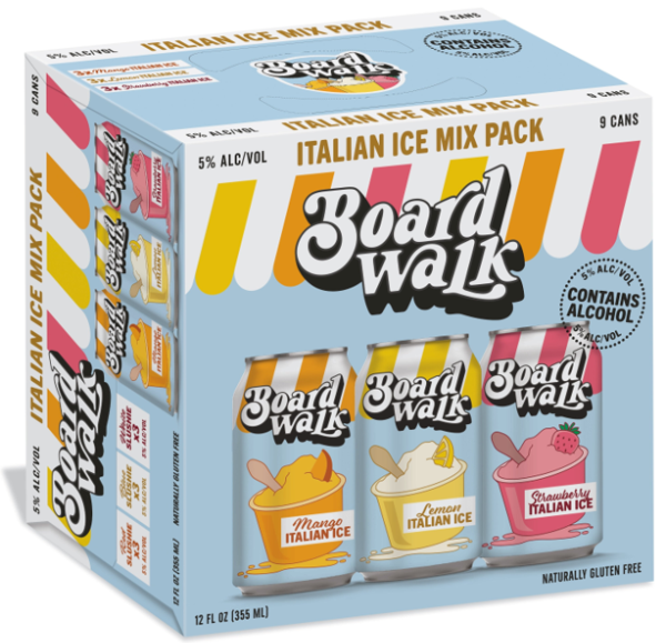 Boardwalk Italian Ice Mix 9pk 12oz Can