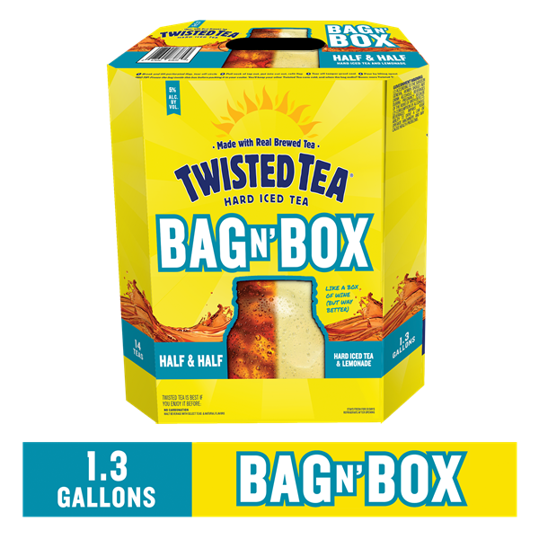 Twisted Tea Half & Half Bag in Box Hard Iced Tea 5L - Wine Beer Mart